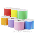 Colorfull thermal shipping label custom printing